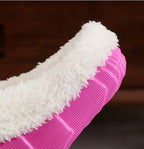 Chaussons Douillets – Rose