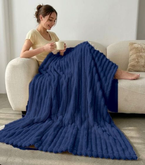 Le Cocon Double Face – coloris bleu foncé