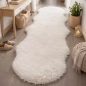 Tapis Poils Longs – coloris blanc
