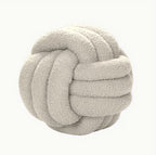 Coussin Nœud – Blanc