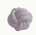 Coussin Nœud – Gris