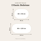 L’Oasis Bohème – guide des tailles