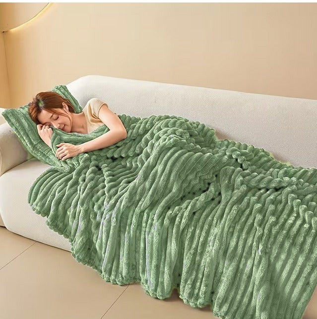 Plaid Nuage – Vert