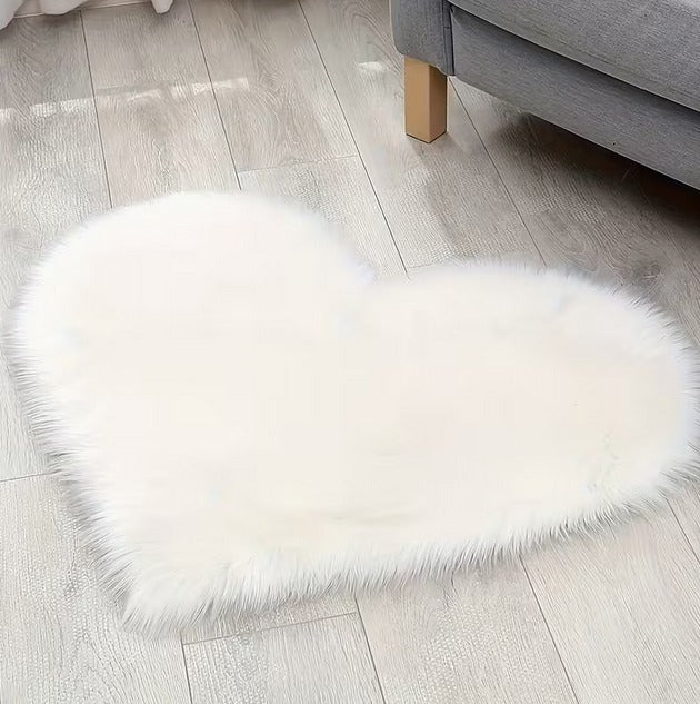 Tapis Forme Cœur Douillet