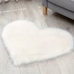 Tapis Forme Cœur Douillet