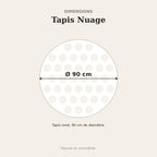 Tapis Nuage – dimensions